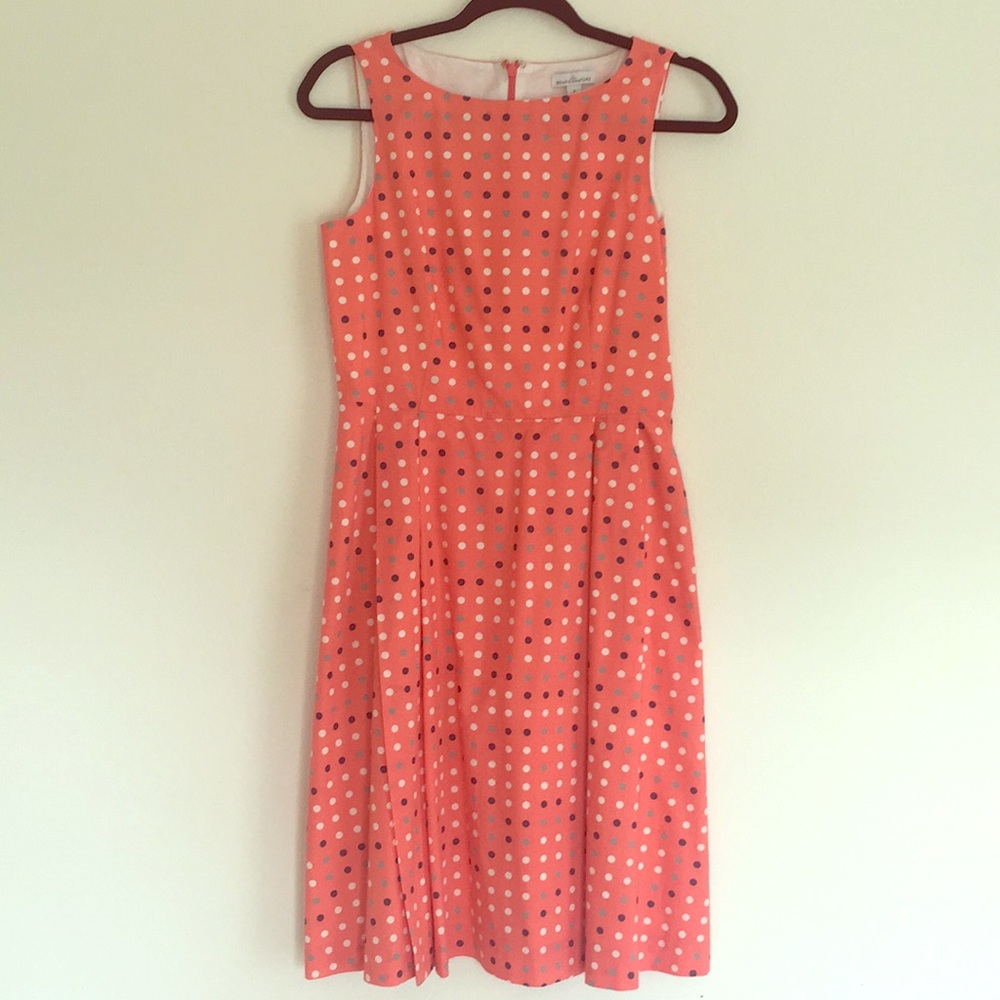 LL Bean Signature Polka-dot Dress